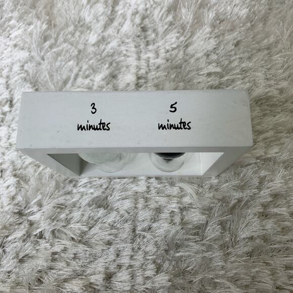 Decorative Sand Hourglass 3 and 5 minute Egg Timer - Picture 4 of 5